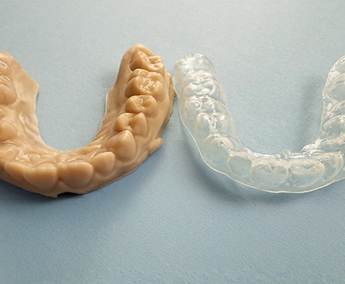 A child’s athletic mouthguard
