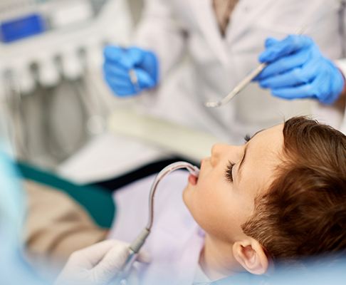 Your child can receive their entire dental crown treatment right here at their dentist’s office
