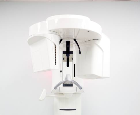 3 D C T cone beam x-ray scanner